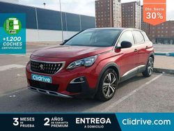 Rojo Usado 2017 Peugeot 3008 Allure Monovolumen | 12.990 € (Precio justo)