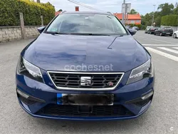 Azul Usado 2019 Seat Leon ST FR Familiar | 18.500 € (Precio justo)