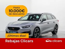Gris Usado 2021 Cupra Leon VZ Familiar | 24.990 € (Precio justo)