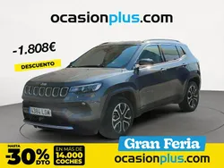 Gris Usado 2021 Jeep Compass Longitude SUV | 19.890 € (Precio justo)