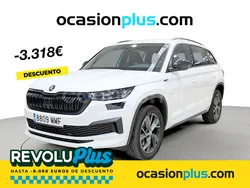 Blanco Usado 2023 Skoda Kodiaq SportLine SUV | 36.500 € (Un poco caro)