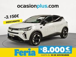 Blanco Usado 2024 Renault Captur Techno SUV | 25.350 € (Precio justo)