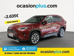 Rojo Usado 2021 Toyota RAV4 Hybrid Luxury SUV | 39.990 € (Caro)
