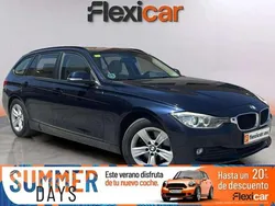 Azul Usado 2016 BMW 320 Efficient Dynamics Familiar | 13.990 € (Precio justo)