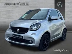 Plata Usado 2019 Smart ForTwo Electric Drive Prime Descapotable | 14.900 € (Precio justo)