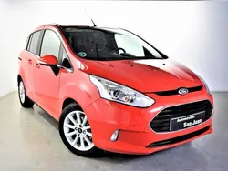 Rojo Usado 2015 Ford B-MAX Titanium Monovolumen | 13.990 € (Caro)