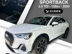Blanco Usado 2020 Audi Q3 Sportback SUV | 33.990 € (Precio justo)