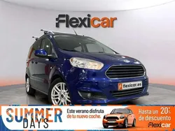 Azul Usado 2018 Ford Tourneo Courier Ambiente Monovolumen | 9890 € (Un poco caro)