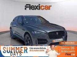 Gris Usado 2018 Jaguar F-Pace R-Sport SUV | 21.490 € (Precio justo)