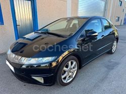 Negro Usado 2007 Honda Civic Sport Berlina | 5000 € (Buen precio)