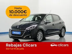 Negro Usado 2019 Peugeot 208 Signature Sky Utilitario | 10.190 € (Precio justo)