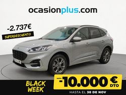 Gris / plata Usado 2022 Ford Kuga ST-Line SUV | 18.000 € (Buen precio)