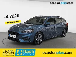 Azul Usado 2020 Ford Focus ST-Line Familiar | 15.900 € (Precio justo)