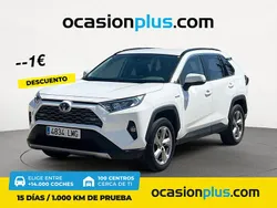 Blanco Usado 2021 Toyota RAV4 Hybrid Advance SUV | 32.990 € (Precio justo)