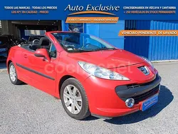 Rojo Usado 2008 Peugeot 207 CC Descapotable | 4490 € (Precio justo)