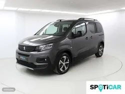 Gris Usado 2025 Peugeot e-Rifter GT Monovolumen | 28.990 € (Un poco caro)