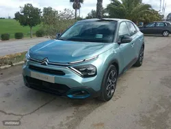 Azul Usado 2020 Citroën e-C4 Shine Berlina | 27.200 €