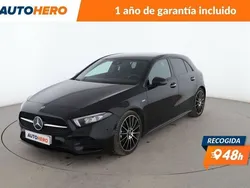 Negro Usado 2021 Mercedes A180 AMG line Berlina | 26.199 € (Buen precio)