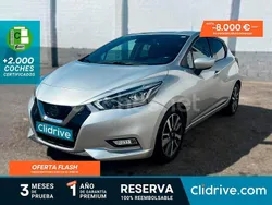 Gris / plata Usado 2019 Nissan Micra Acenta Utilitario | 9190 € (Precio justo)