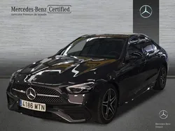 Gris grafito Usado 2024 Mercedes C200 AMG line Berlina | 44.500 € (Buen precio)