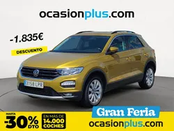 Amarillo Usado 2021 VW T-Roc Advance SUV | 20.190 € (Precio justo)