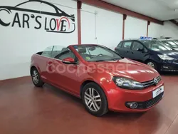 Granate Usado 2012 VW Golf Cabriolet Descapotable | 8990 € (Precio justo)
