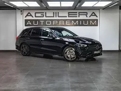 Negro Usado 2023 Mercedes C300e Familiar | 45.990 € (Precio justo)