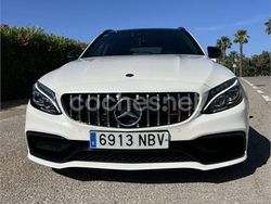 Blanco Usado 2017 Mercedes C63S AMG Familiar | 49.900 € (Precio justo)