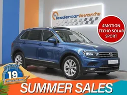 Azul Usado 2019 VW Tiguan Sportline SUV | 27.900 € (Buen precio)