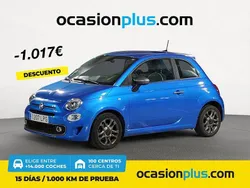 Azul Usado 2021 Fiat 500 Sport Utilitario | 11.190 € (Un poco caro)