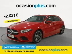 Rojo Usado 2019 Mercedes A180 Berlina | 22.350 € (Precio justo)
