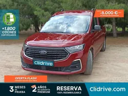 Rojo Usado 2023 Ford Tourneo Connect Titanium Monovolumen | 24.690 € (Precio justo)