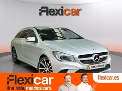 Gris / plata Usado 2015 Mercedes CLA220 Shooting Brake AMG line Familiar | 18.390 € (Precio justo)