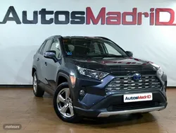 Gris / plata Usado 2021 Toyota RAV4 Hybrid Luxury SUV | 26.990 € (Precio justo)