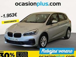 Plateado Usado 2020 BMW 218 Active Tourer Monovolumen | 18.658 € (Precio justo)