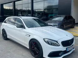 Blanco Usado 2017 Mercedes C63S AMG Familiar | 40.900 € (Precio justo)