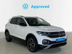 Blanco Usado 2021 VW T-Cross Sportline SUV | 20.600 € (Precio justo)