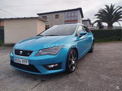 Azul Usado 2014 Seat Leon FR Familiar | 10.500 € (Buen precio)