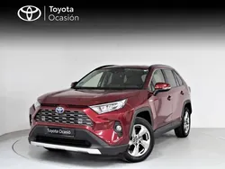 Rojo Usado 2019 Toyota RAV4 Hybrid Advance SUV | 27.490 € (Un poco caro)