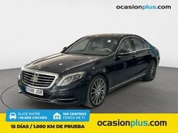 Azul Usado 2015 Mercedes S500 Berlina | 37.200 €