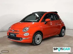 Naranja Usado 2023 Fiat 500 Dolcevita Descapotable | 14.900 € (Precio justo)