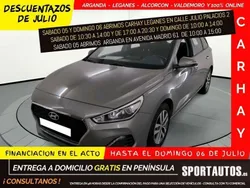 Gris Usado 2019 Hyundai i30 Familiar | 13.990 € (Precio justo)