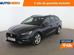 Gris Usado 2021 Seat Leon FR Familiar | 17.809 € (Precio justo)