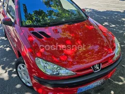 Rojo Usado 2004 Peugeot 206 Berlina | 4000 € (Un poco caro)