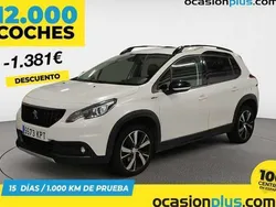 Blanco Usado 2018 Peugeot 2008 GT-line SUV | 13.455 € (Precio justo)