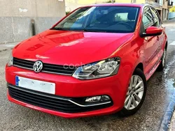 Rojo Usado 2017 VW Polo Berlina | 11.550 € (Precio justo)