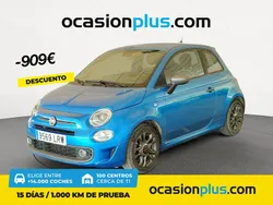 Azul Usado 2021 Fiat 500 S Berlina | 10.000 € (Precio justo)