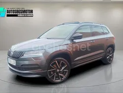 Gris / plata Usado 2021 Skoda Karoq SportLine SUV | 26.990 €