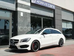 Blanco Usado 2016 Mercedes CLA45 AMG Shooting Brake Familiar | 29.900 € (Super precio)