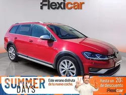 Rojo Usado 2017 VW Golf VII Advance Familiar | 16.990 € (Precio justo)